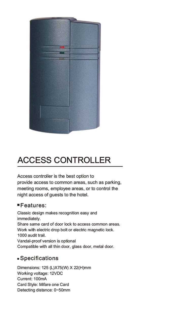 Access Control System Description 1